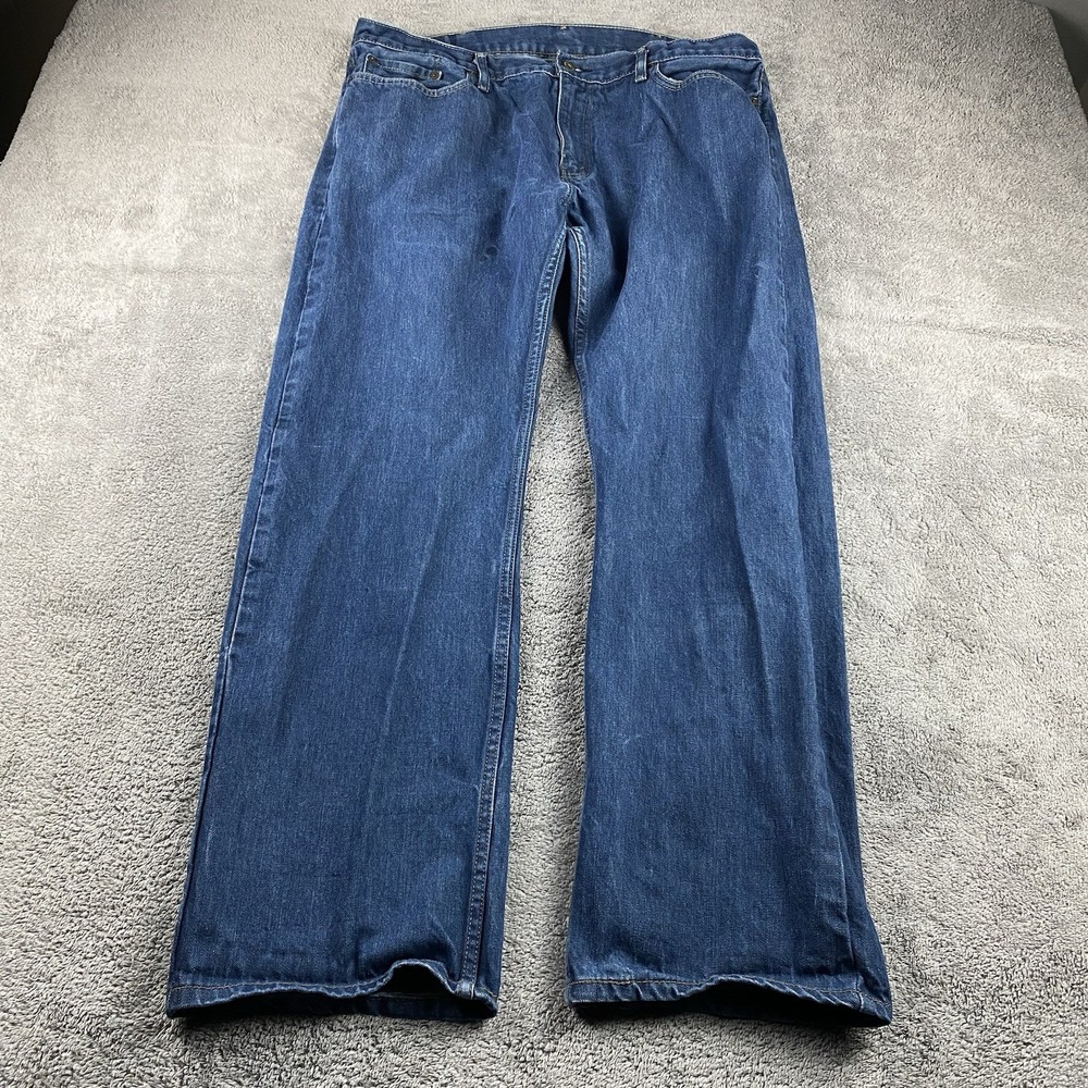 Levis 514 Slim Straight Jeans‎ Mens 37x32 Blue Medium Wash Mid Rise 100% Cotton